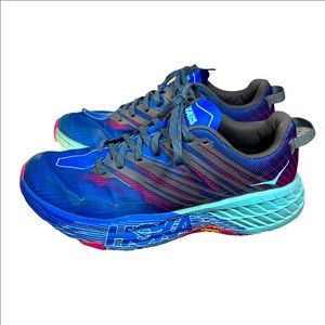 Hoka one one womens
speedgoat 4 vibram running
shoes size 8.5